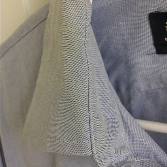 Joseph & Lyman light blue button down shirt - Picture 6 of 8